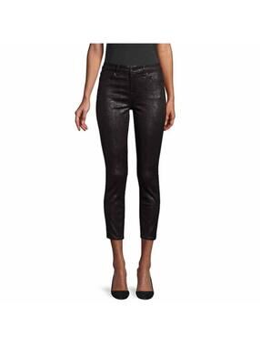 NWT Jen7 by 7 For All Mankind Snakeskin Coated jeans 16